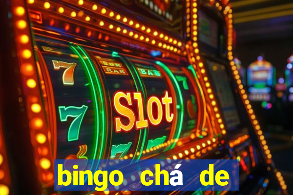 bingo chá de bebê excel